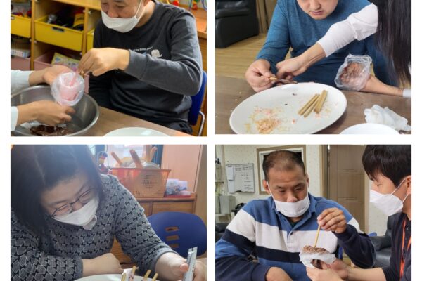 미술활동-빼빼로 만들기