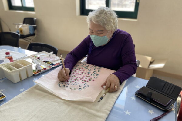 2022년 여성장애인교육지원사업 민화교실 진행