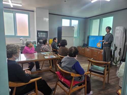 11월 첫 주 감곡 상평2리 마을 우울증 검사와 자살예방교육 실시