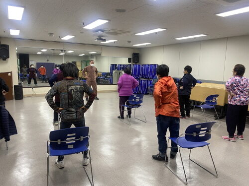 여성장애인교육지원사업 실버태권도 진행