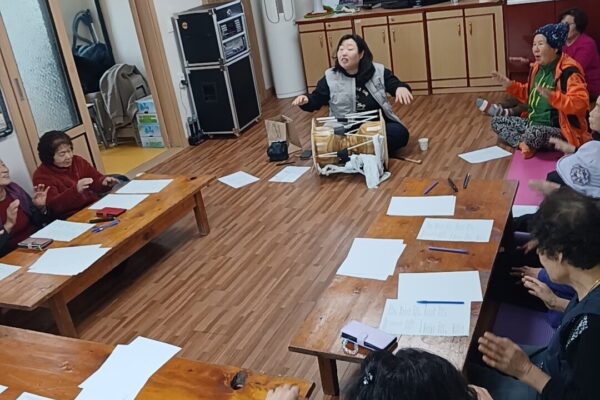 2026년 3월 든든한이웃들 음악심리치료프로그램 진행(덕정2리)