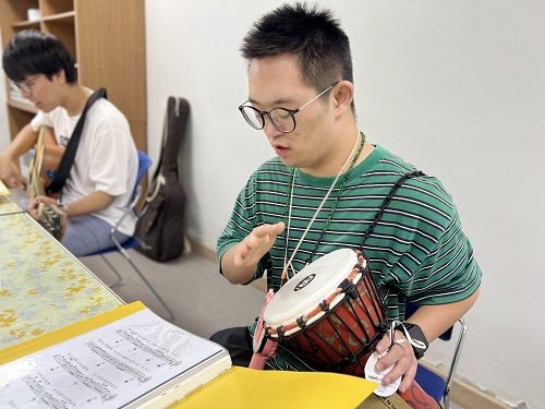 발달장애인 장애인식개선 보조강사 활동을 위한 음악프로그램 실시