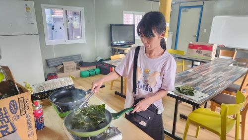 발달장애인지원팀 '따뜻한 밥한끼' 진행