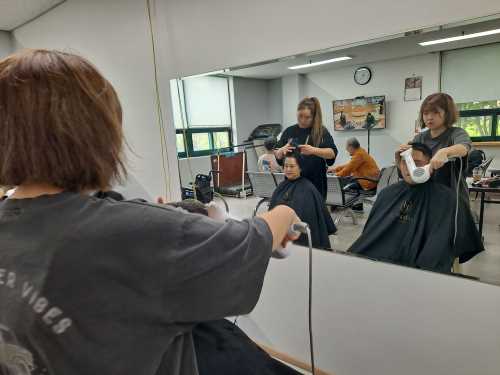 관내 이미용서비스를 진행했습니다