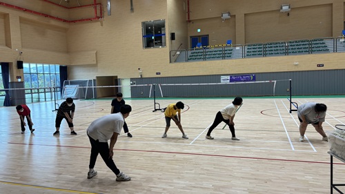 일감지원센터 기초체력단련 "배드민턴" 프로그램 진행!