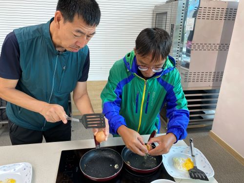 금빛평생학습관에서 진행하는 요리교실~!